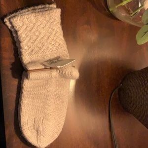 Lemon knitted socks